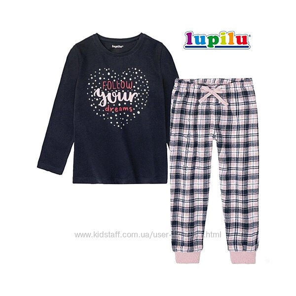 2-4 года пижама для девочки деми детская домашняя одежда теплые штаны