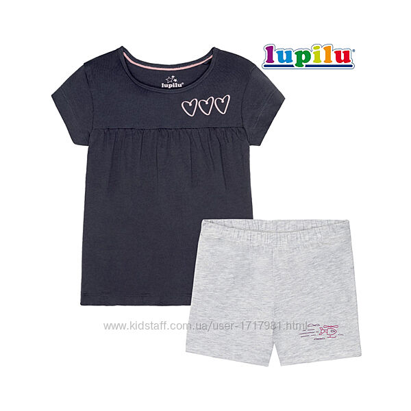 2-4 года летняя пижама для девочки домашняя одежда футболка шорты трикотаж