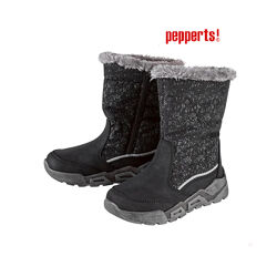 Сапожки сноубутсы для девочки легкие теплые зимние ботинки сапоги дутики