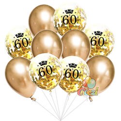 Воздушные шары  60 лет  Юбилей 