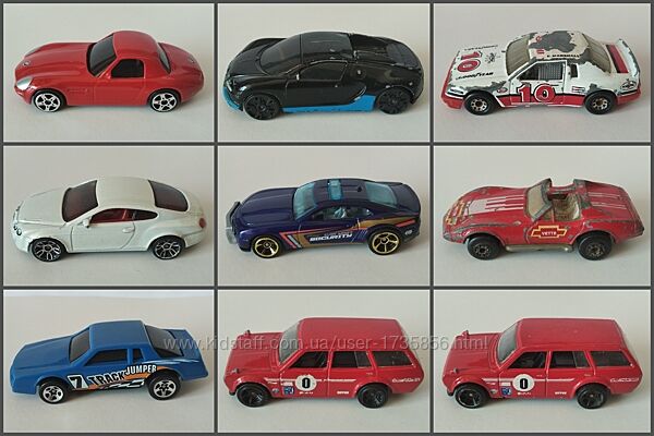 Моделі Hot Wheels/Matchbox 70p, машинки хот вілс/мачбокс