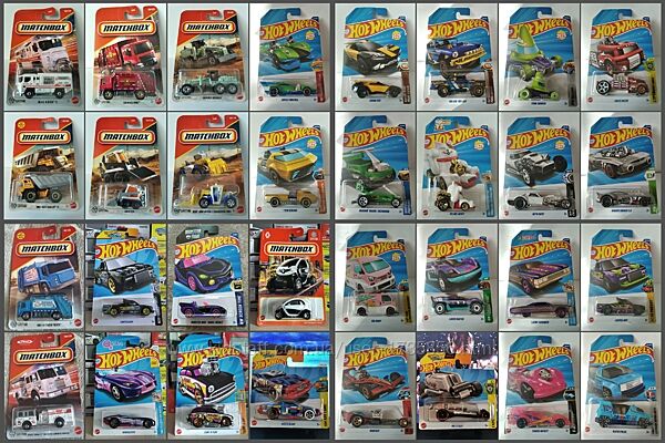 Моделі Hot Wheels/Matchbox 80, машинки хот вілс/мачбокс