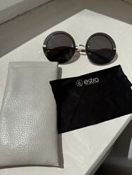 Женские очки estro круглые солнцезащитные окуляри сонцезахисні круглі