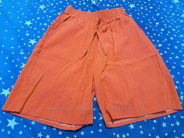 Шорти помаранчеві, 100 бавовна, розмір М