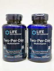Вітаміни для длорослих Life Extension Two-Per-Day, 60/120 капсул