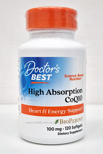 Коензим Q10 Doctor&acutes Best CoQ10, 100 мг, 120 капсул