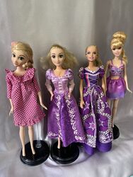 Фіолетові принцеси, Рапунцель , ляльки Барбі Barbie, принцеси Disney 