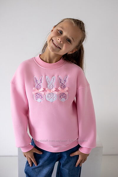 Світшот для дівчаток теплий