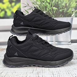 Кроссовки мужские Gipanis черные демисезонные на флисе 3799-2