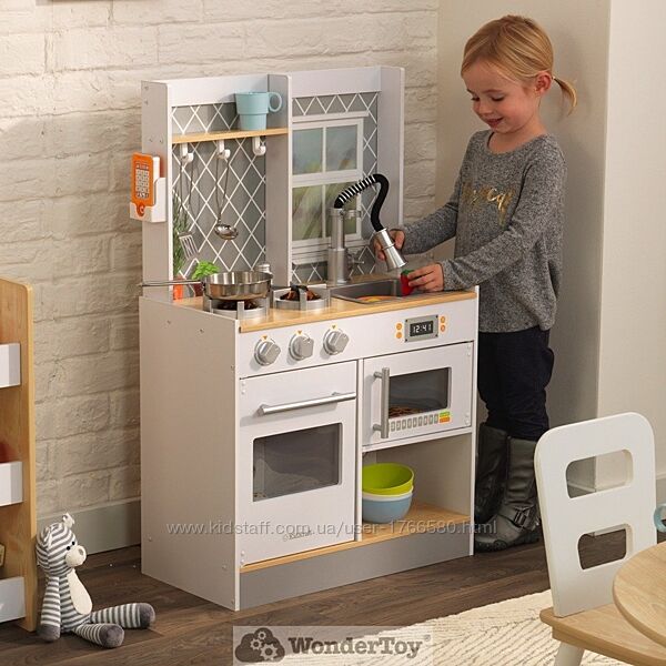 Детская мини-кухня Kidkraft Let&acutes Cook Wooden Play, 53395