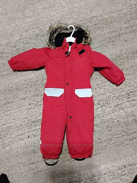 86 дитячий комбінезон Lenne Flex Red термо