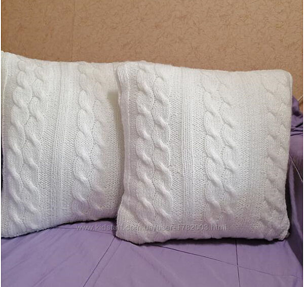  Белая подушканаволочка для подушки ручной работы для украшения интерьера