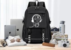 Шкільний універсальний підлітковий рюкзак, що світиться