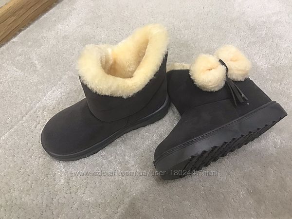Бомбические зимние Угги сапожки для девочек