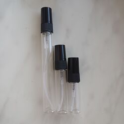 Флакони скляні з пластиковим спреєм 