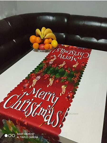 Новогодние скатерти и дорожки Турция