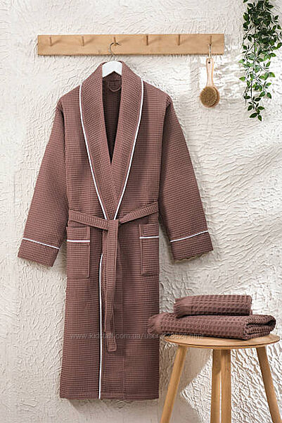 Вафельні чоловічі халати ТМ ZERON Exclusive