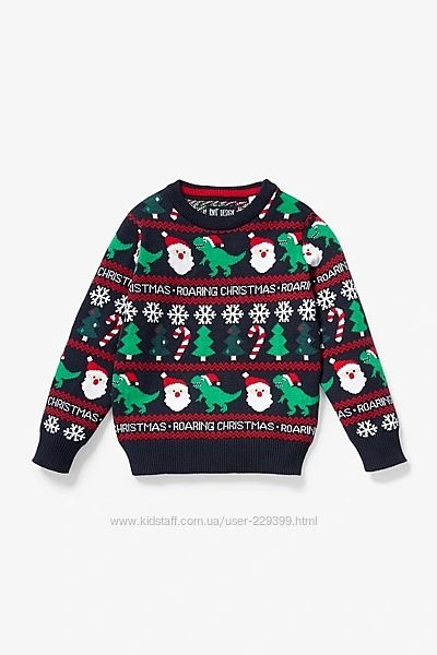 Рождественский свитер c&a германия р.110,140