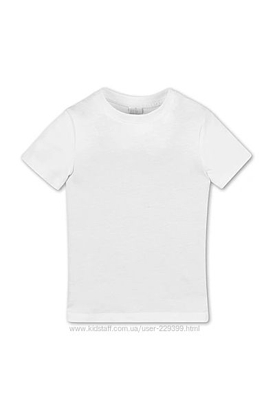 Фирменная белая футболка c&a р.128