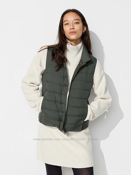 Пухова жилетка uniqlo