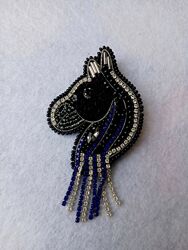 Брошка Кінь символ 2026