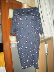 Трикотажная ночная рубашка, размер L - 16 - 50