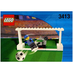 LEGO exclusive 3413 Футбол вратарь раритет