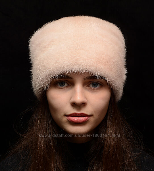 Женская зимняя норковая шапка кубанка Адель 080