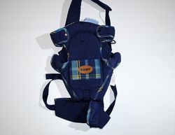 Синий Кенгуру слинг переноска для младенцев Tomy до 9,5 кг 