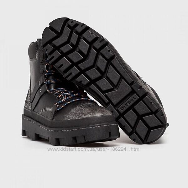 Ботинки кожаные мужские Diesel d-vibe hikeb оригинал из США