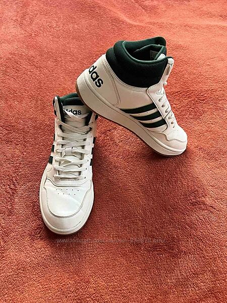 Кроссовки хайтопи фирмы adidas 43,5 розміру по стельке 28 см. 