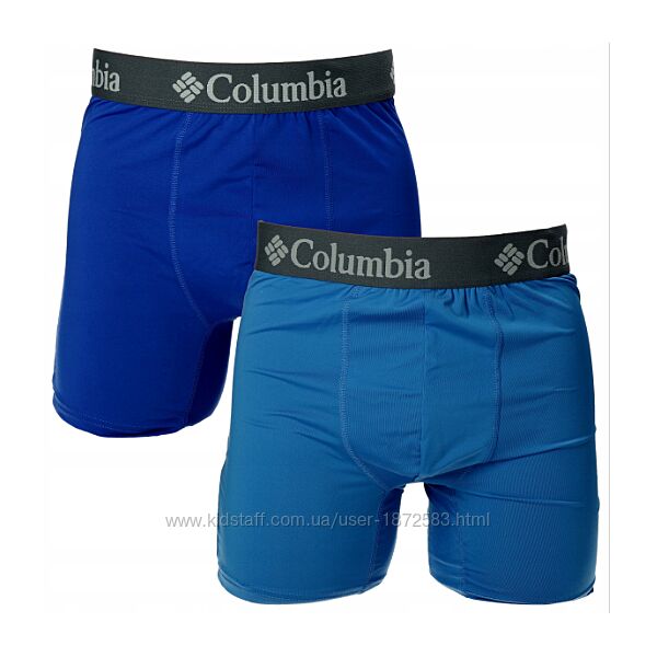 Трусы мужские Columbia AZURE, комплект 2 штуки, оригинал