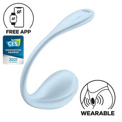 Смарт-виброяйцо Satisfyer Smooth Petal Connect App, подключение к смартфону