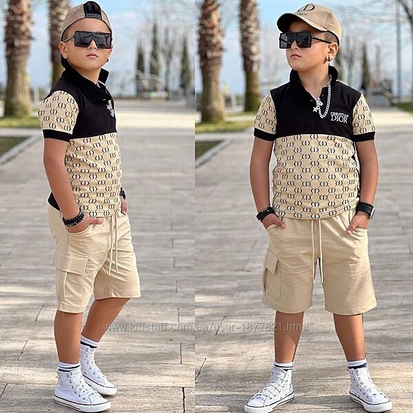 летний костюм с кепкой