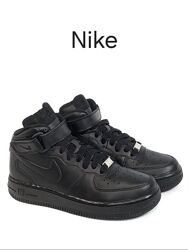 Кожаные кроссовки Nike Air Force 1 Mid GS Оригинал