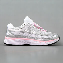 Кросівки жіночі замшеві White-Pink 23.5/24/24.5/25/25,5/26 см
