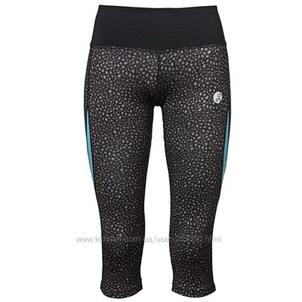 Спортивные леггинсы капри для фитнеса leontien
