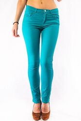 Яркие цветные джинсы Terranova размер L