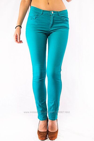 Яркие цветные джинсы Terranova размер L