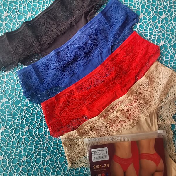 Нова колекція трусиків La Vivas. Продаж упаковками /кількість в оголошені 