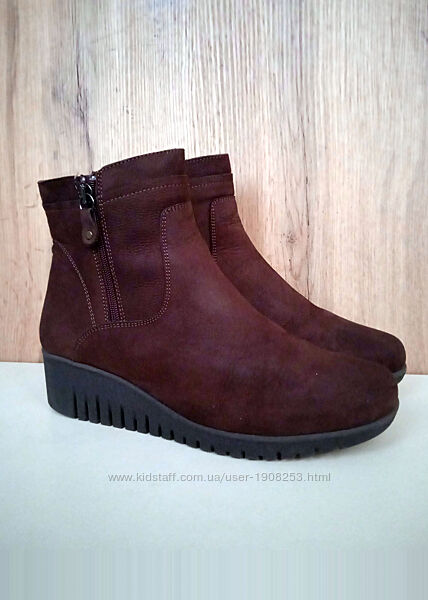 Німецькі натуральні ботильйони, демі напівчеревики, коричневі черевики, 39