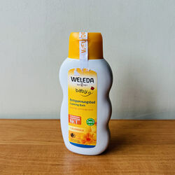 Засіб для купання немовлят weleda baby calming bath з календулою, 200 мл