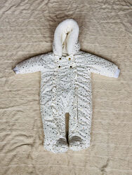 Зимовий комбінезон для новонародженого matalan, розмір 56-62, є дефект