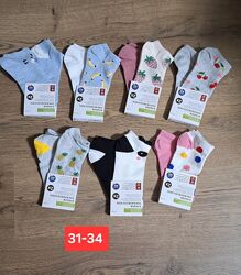 Короткі шкарпетки 31-34 Розмір 