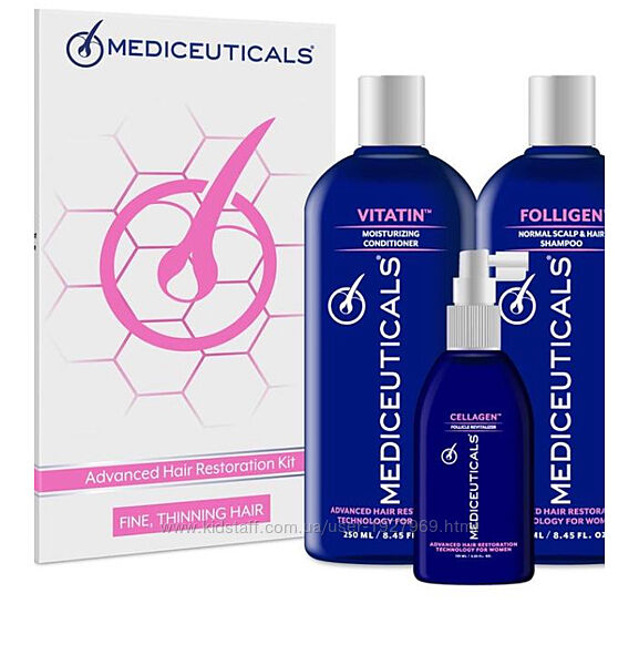 Набір для стимулювання росту волосся для жінок Mediceuticals