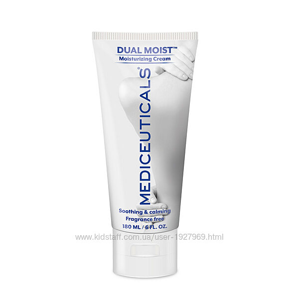 Крем для зволоження і загоєння шкіри рук та тіла Mediceuticals Dual Moist
