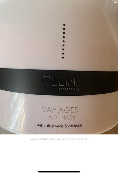 Маска розлив для пошкодженого волосся celine professional damage 100 ml