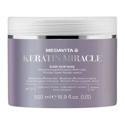 Ультрарозгладжувальна маска для волосся /Medavita Keratin Miracle Sleek 