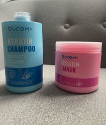 Набір для волосся BLOOM Keratin Shampoo 500 ml  Keratin Mask 500 ml 
