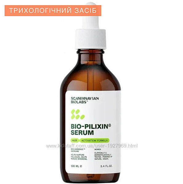 Сироватка для росту волосся у жінок Scandinavian Biolabs Bio-Pilixin Serum 